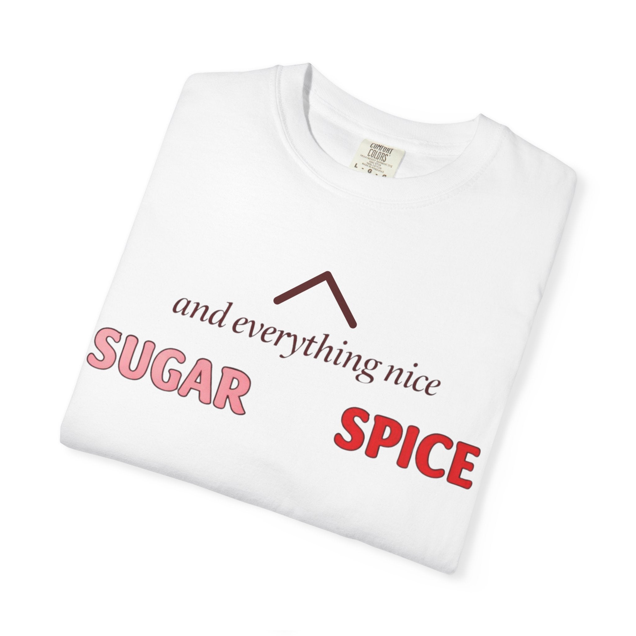 Sugar & Spice T-Shirt — "and everything nice" Retro Graphic Tee